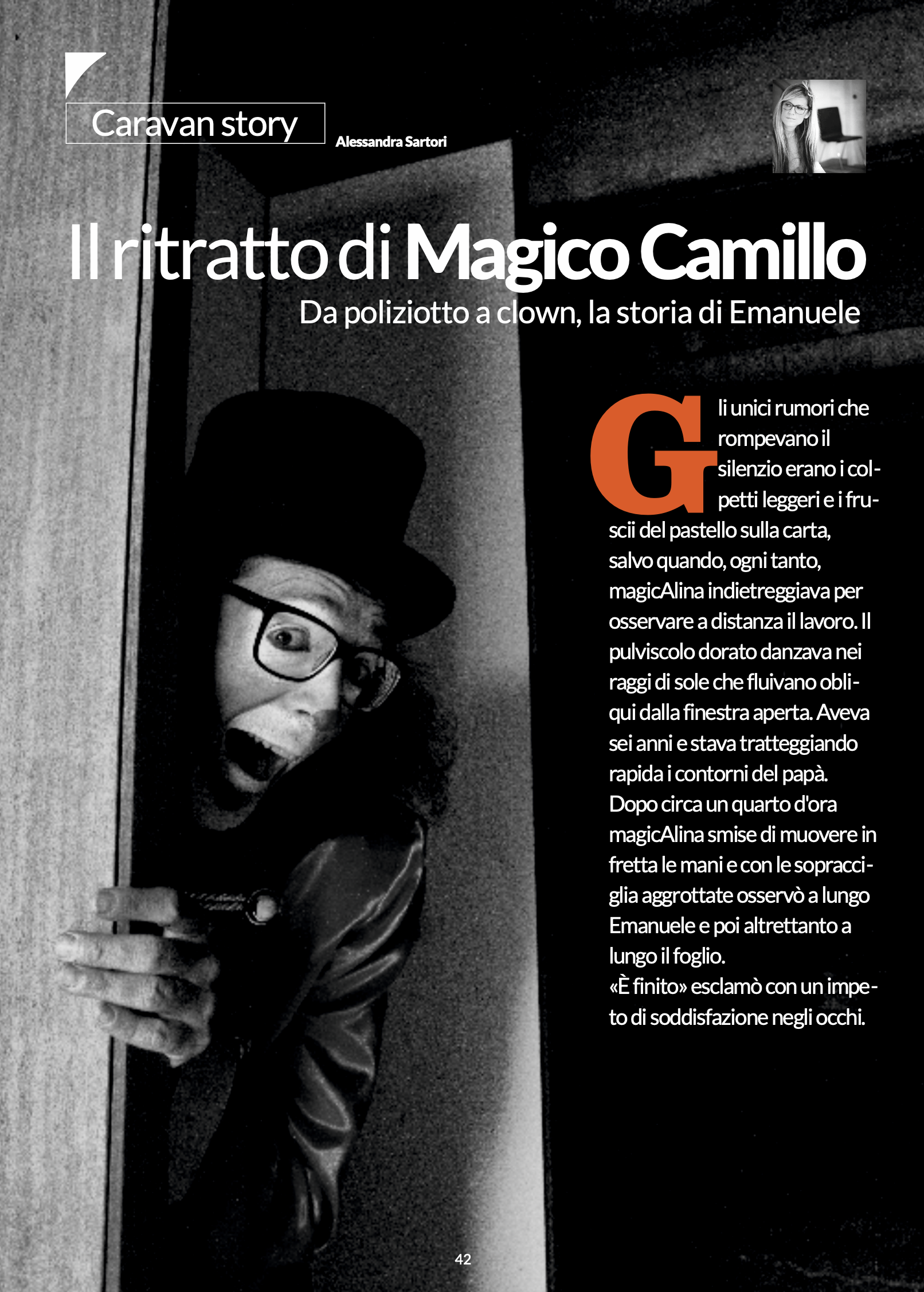 Il ritratto di Magico Camillo, pagina 1